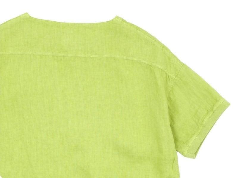 maillot linen shirts Tee LIME