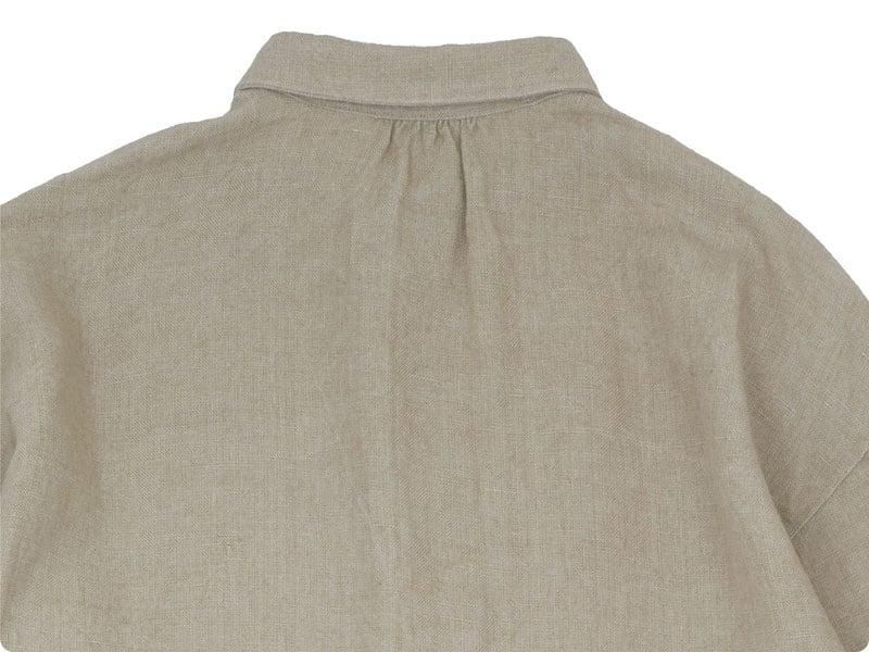 maillot mature heavy linen waist cord OP BEIGE