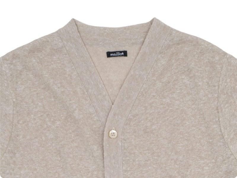 maillot mature summer cardigan LIGHT BEIGE