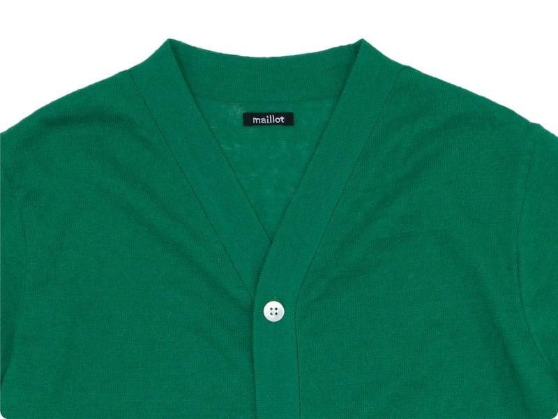 maillot mature summer cardigan GREEN