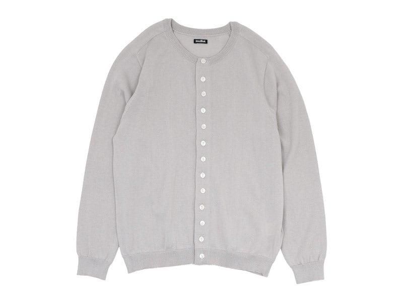 maillot mature C/P crew cardigan GREGE