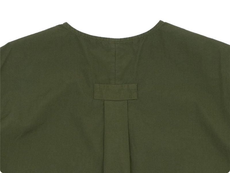 Charpentier de Vaisseau Selma Front Button Short Sleeve Shirts OLIVE
