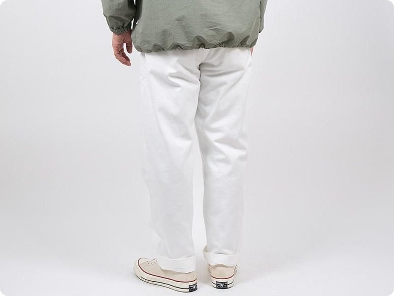 Charpentier de Vaisseau Bradley Herringbone Pants WHITE