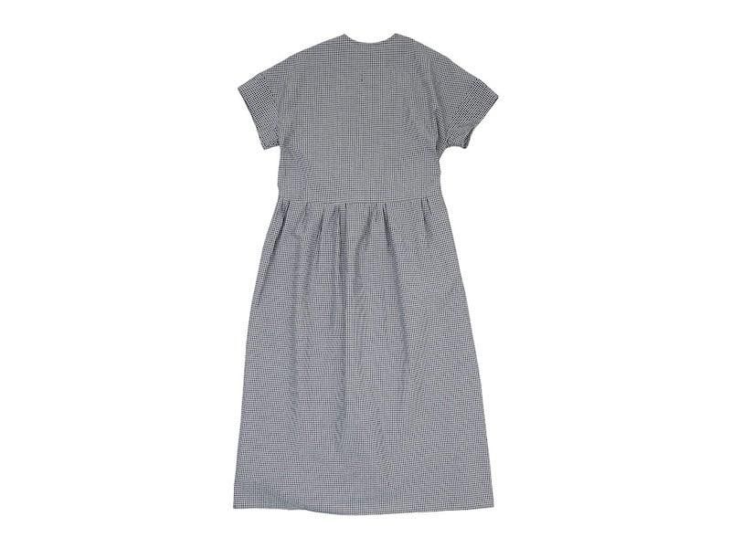 Atelier d'antan Dillisʥǥꥹ Dress WHITE X BLACK CHECK