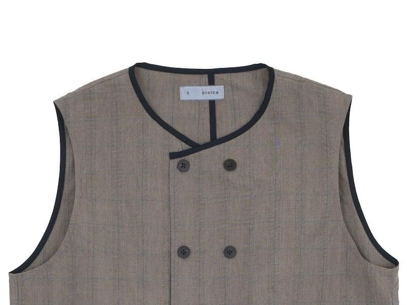 nisica ֥ܥ٥ å BROWN CHECK