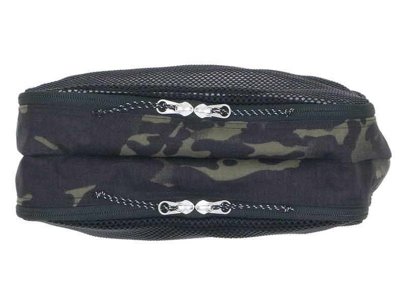 ENDS and MEANS Travel Pouch M BLACK MULTI CAM