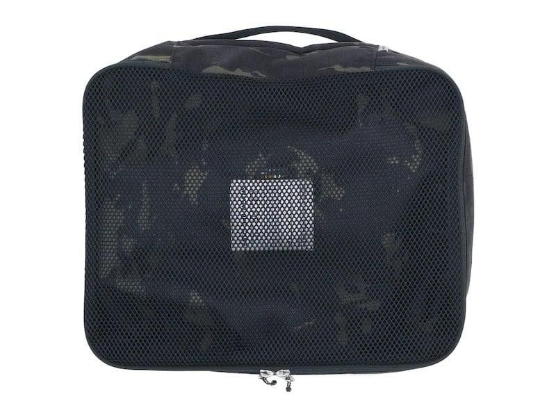 ENDS and MEANS Travel Pouch L BLACK MULTI CAM