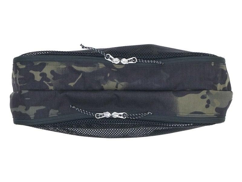 ENDS and MEANS Travel Pouch L BLACK MULTI CAM