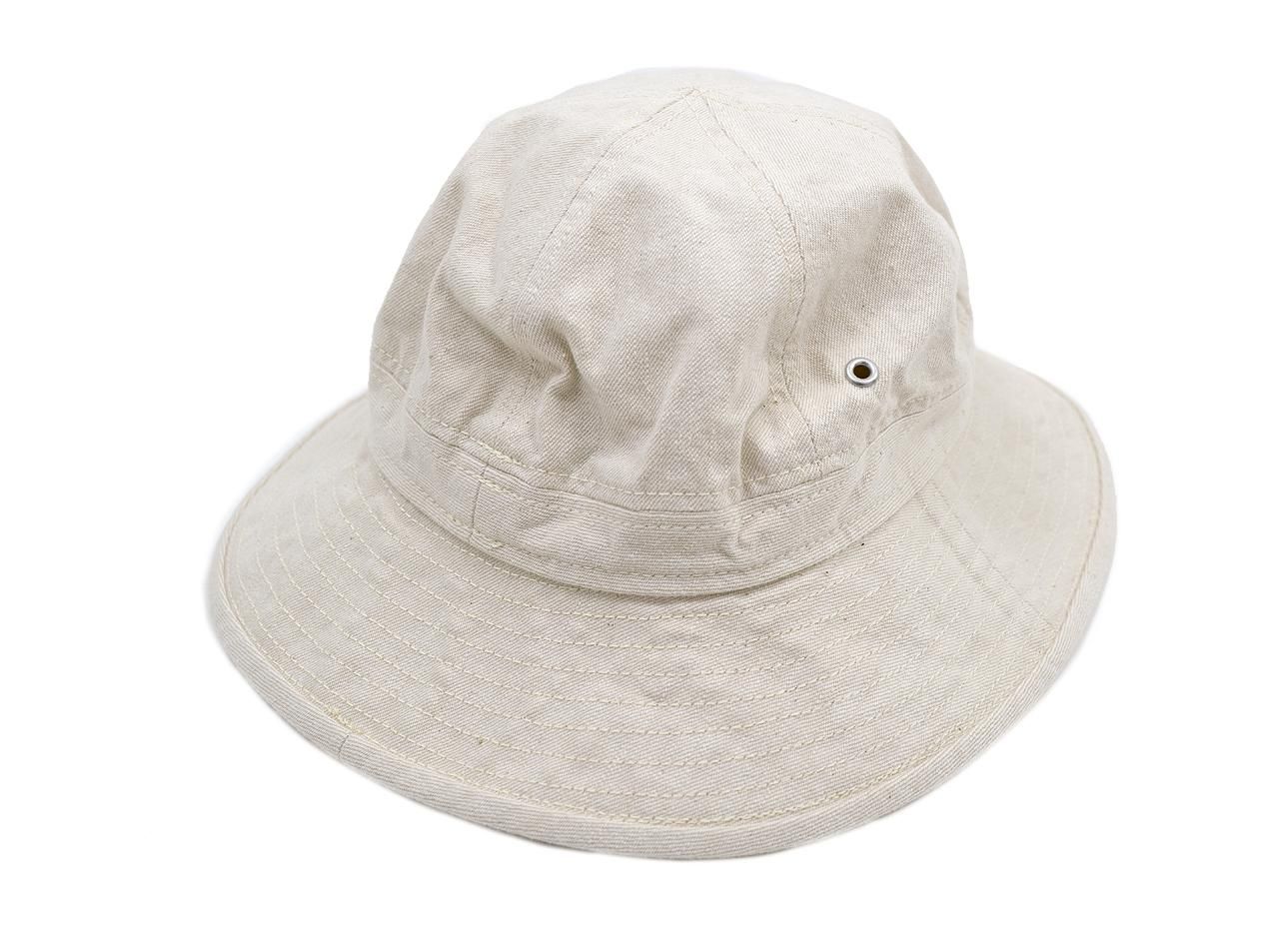 MHL. NATURAL DENIM HAT 42BEIGE MHL.通販・取扱い rusk（ラスク）