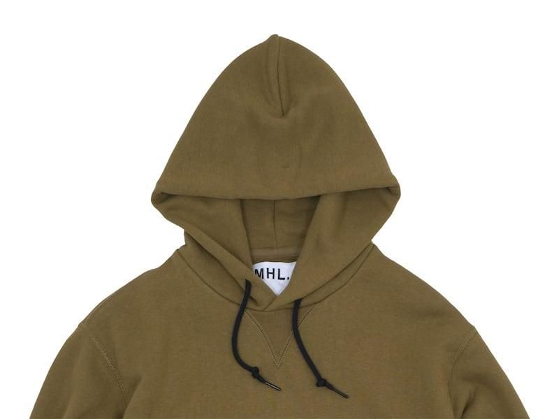 MHL. LIGHT LOOPBACK COTTON HOODED PARKA 44BEIGE ̥󥺡