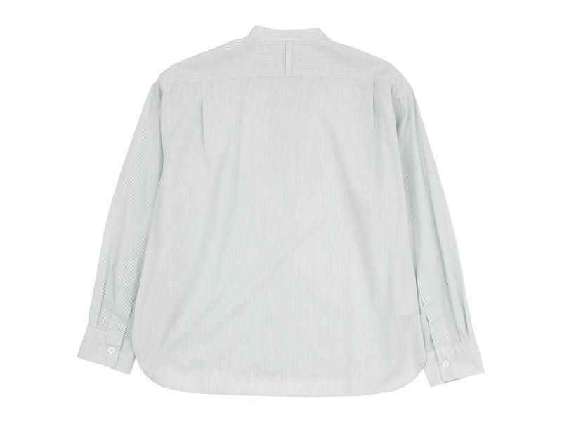 MARGARET HOWELL SUPERFINE COTTON STRIPE SHIRTS 117BLUE ̥ǥ