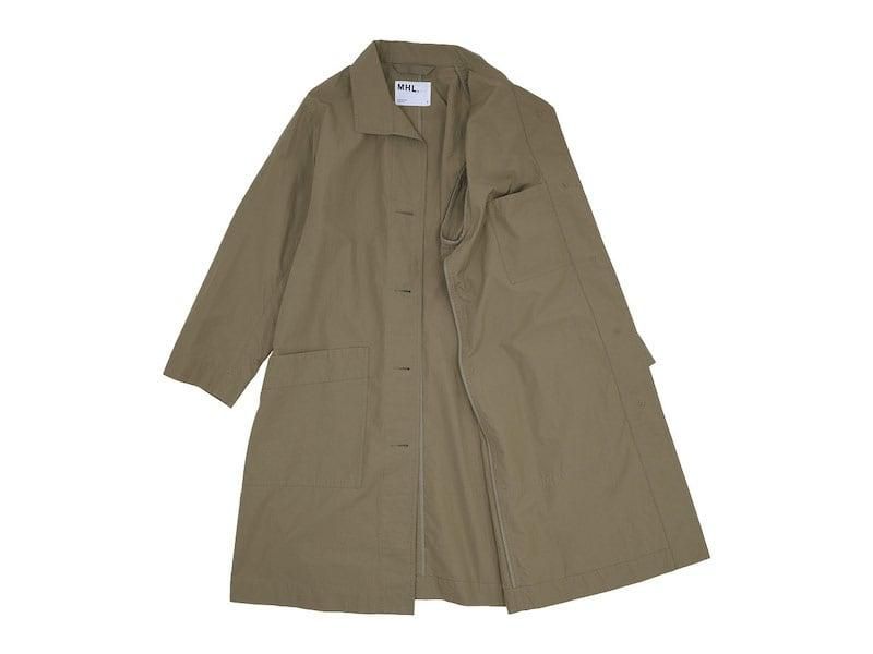 MHL. PROOFED COTTON POPLIN COAT 43BEIGE ̥ǥ