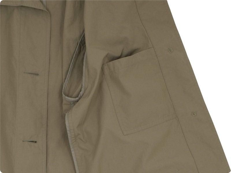 セール MHL. PROOFED COTTON POPLIN COAT 43BEIGE 〔レディース〕 MHL