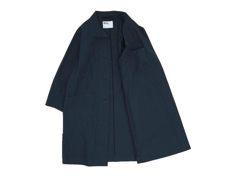 MHL. PROOFED COTTON POPLIN COAT 121NAVY ̥ǥ