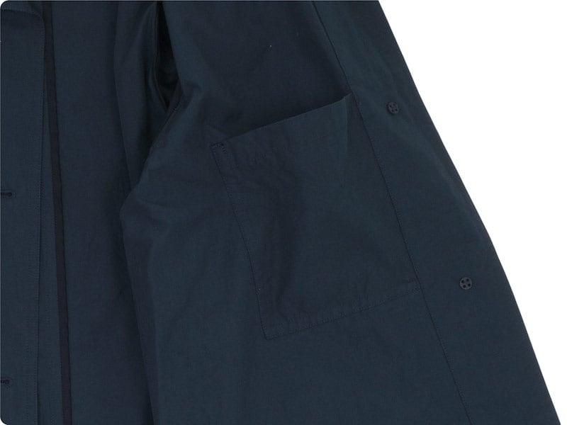 MHL. PROOFED COTTON POPLIN COAT 121NAVY ̥ǥ