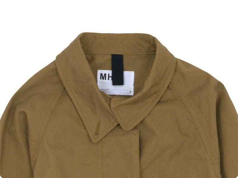 MHL. WASHED COTTON DRILL RAGLAN JACKET 51BROWN ̥ǥ