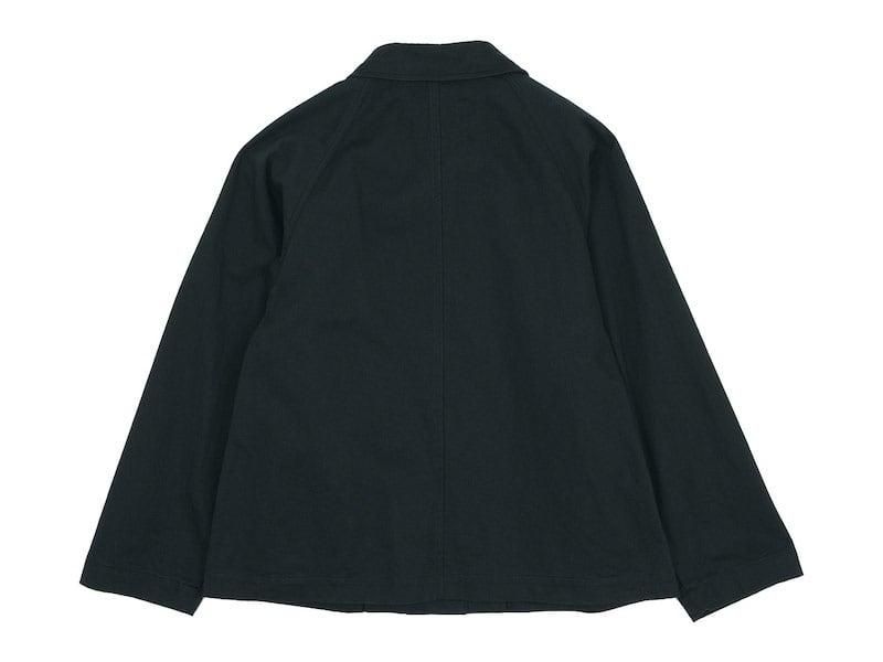 MHL. WASHED COTTON DRILL RAGLAN JACKET 10BLACK ̥ǥ