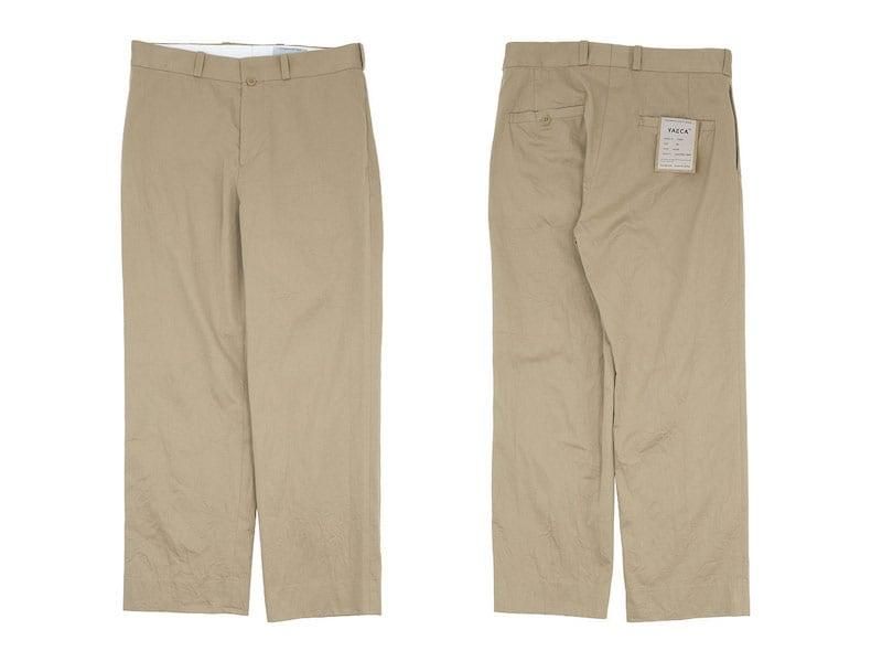 YAECA Υѥ ȥ졼 KHAKI ̥󥺡
