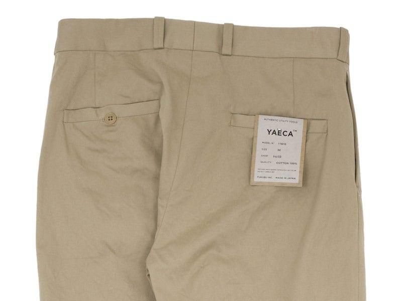 YAECA チノパン YAECA チノパン ストレート KHAKI 〔メンズ〕 YAECA通販・取扱い