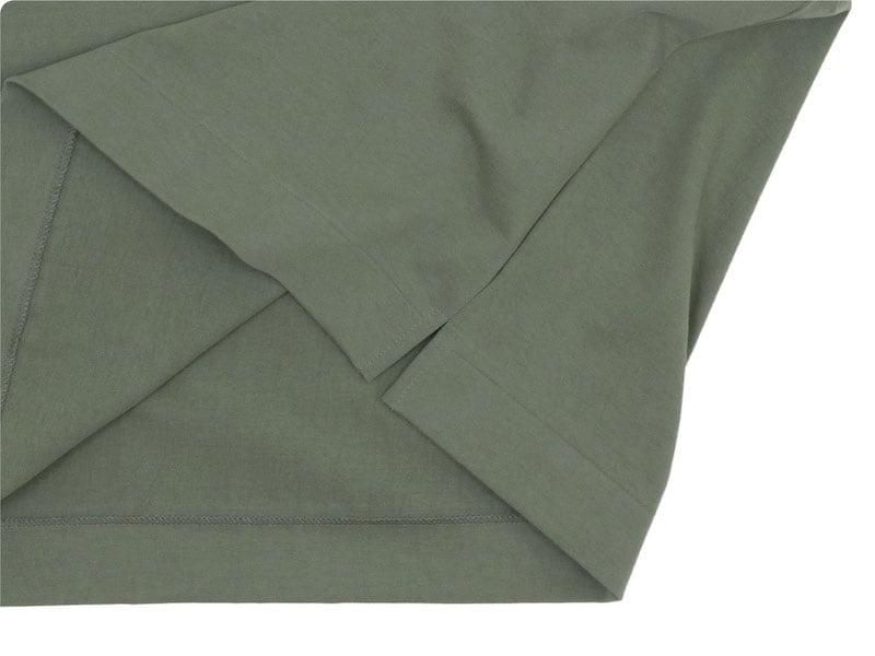 MARGARET HOWELL FINE DENSE COTTON JERSEY T-SHIRTS 181KHAKI