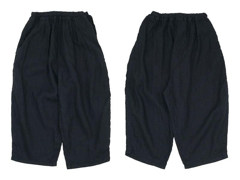 ordinary fits linen ball pants BLACK