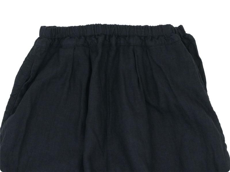 ordinary fits linen ball pants BLACK