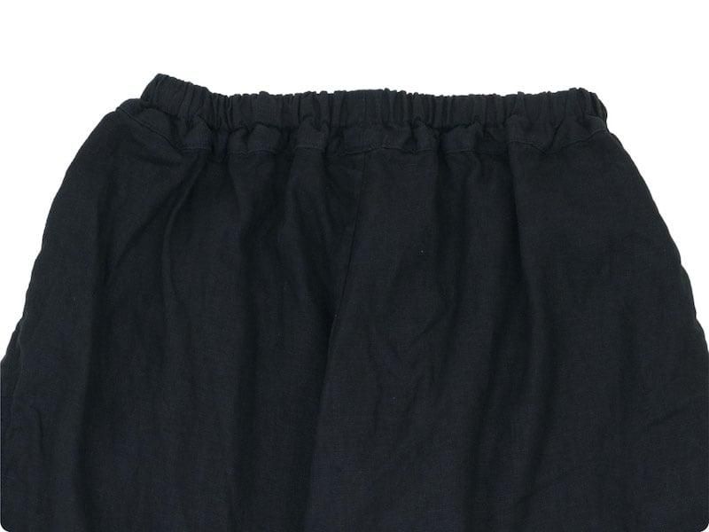 ordinary fits linen ball pants BLACK