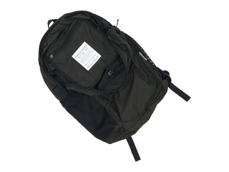 ENDS and MEANS Packable Back Pack AFRICAN BLACK