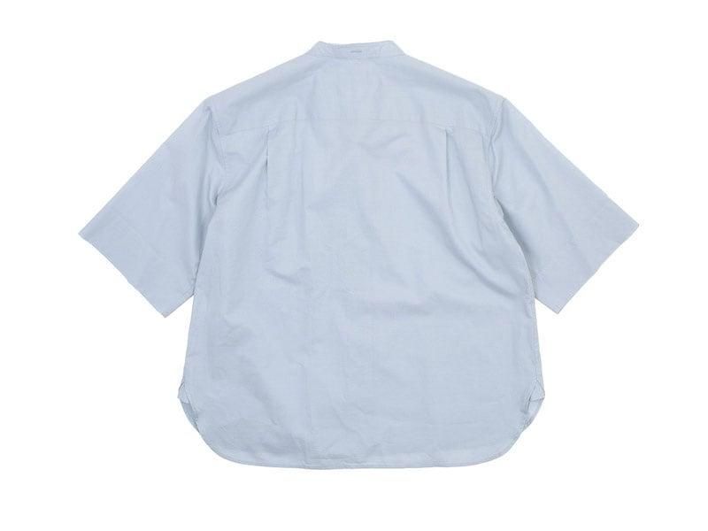 MARGARET HOWELL COTTON LINEN SHIRTS 111BLUE̥ǥ