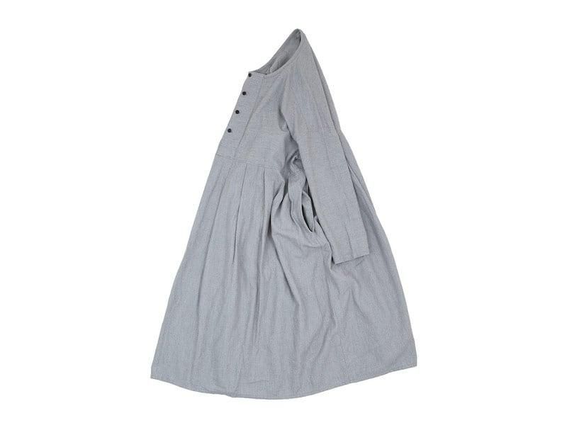 ordinary fits SMOCK ONEPIECE GRAY