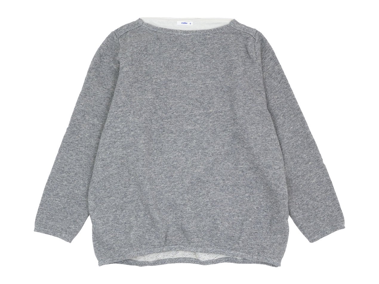 maillot wool sweat trainer TOP GRAY maillot 通販・取扱い rusk