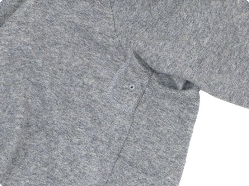 maillot wool sweat trainer TOP GRAY