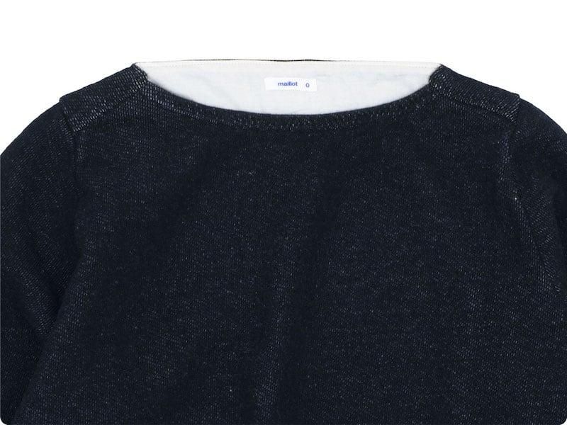 maillot wool sweat trainer NAVY