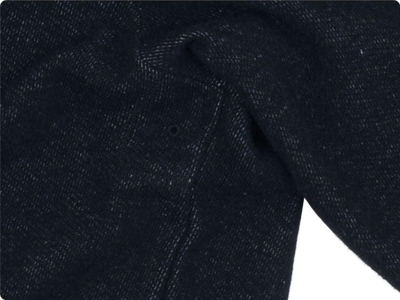 maillot wool sweat trainer NAVY
