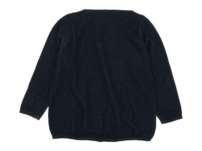 maillot wool sweat trainer NAVY