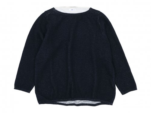 maillot wool sweat trainer NAVY