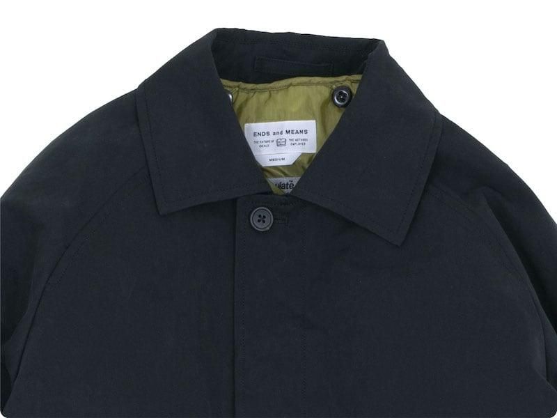 ENDS and MEANS Journalist Coat BLACK