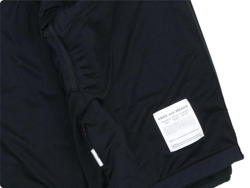 ENDS and MEANS Tactical Fleece Jacket BLACK
