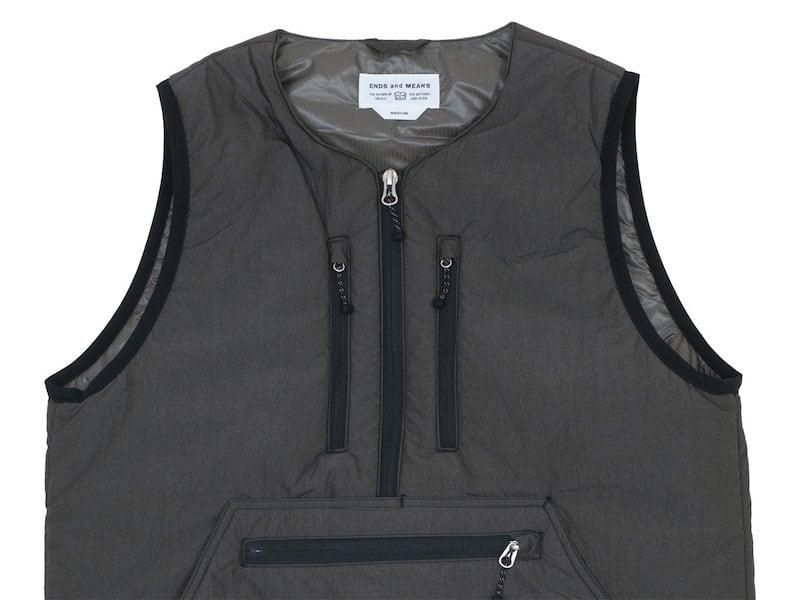 ENDS and MEANS Tactical Puff Vest AFRICAN BLACK