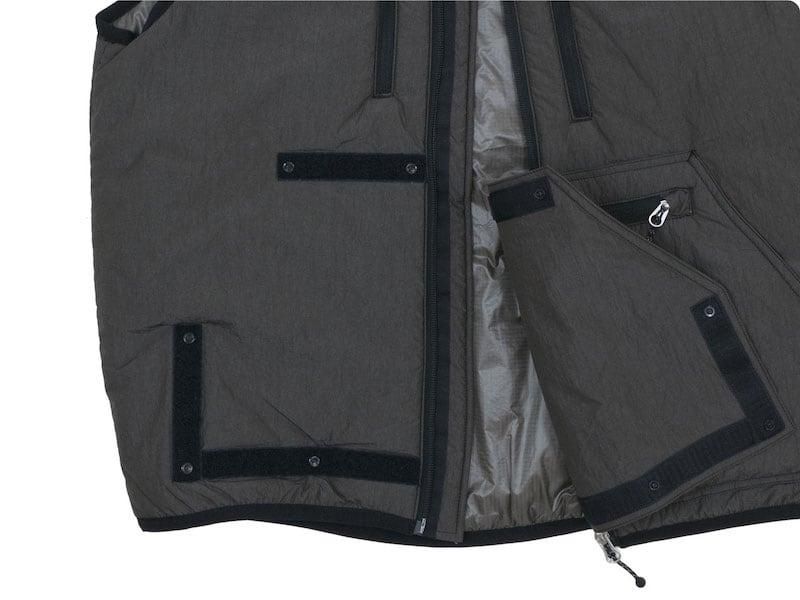 ENDS and MEANS Tactical Puff Vest AFRICAN BLACK