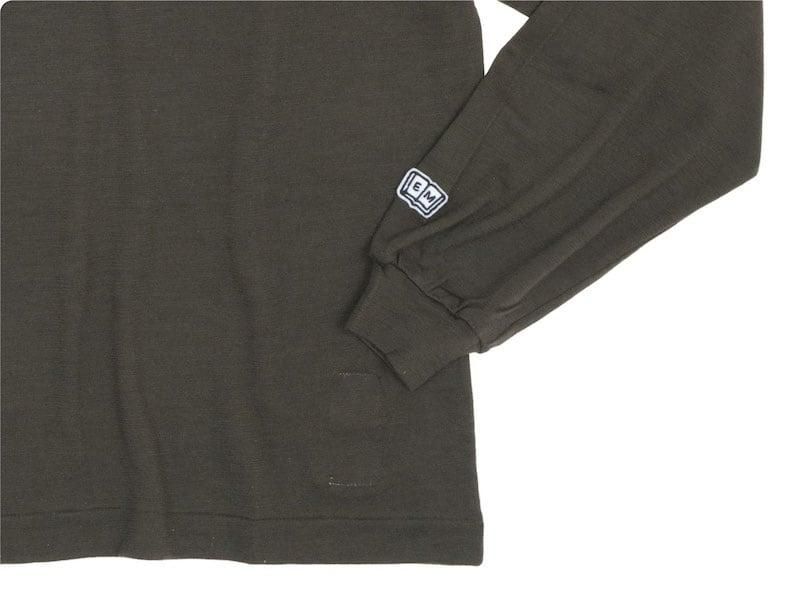 ENDS and MEANS Pocket L/S tee KHAKI OLIVE