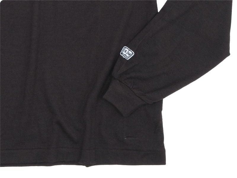 ENDS and MEANS Pocket L/S tee DARK BROWN