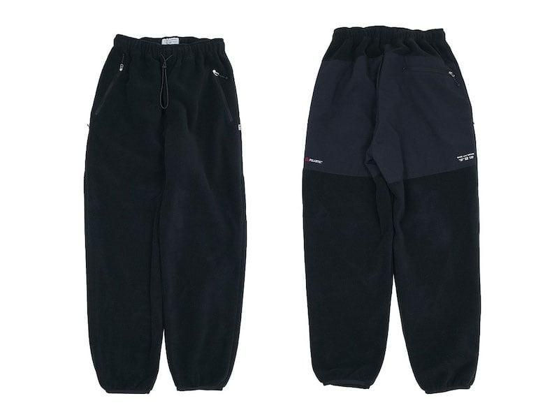 ENDS and MEANS Tactical Fleece Trousers BLACK