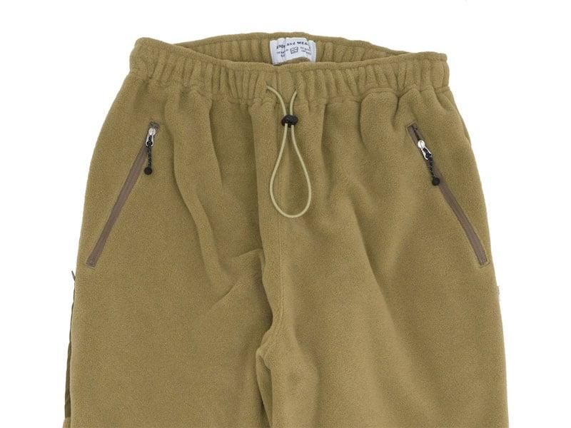 ENDS and MEANS Tactical Fleece Trousers BROWN BEIGE
