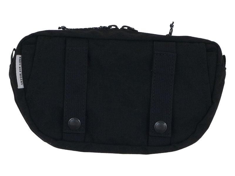 ENDS and MEANS Waist Bag BLACK