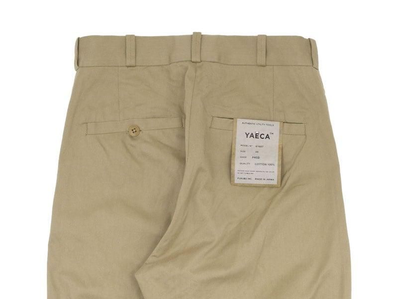 【人気】YAECA ヤエカ チノワイドパンツ カーキ 68603 YAECA チノパン ワイド KHAKI 〔レディース〕 【68603】 YAECA通販