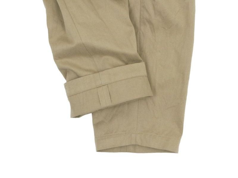 YAECA チノパン ワイドテーパード KHAKI 〔レディース〕 YAECA通販