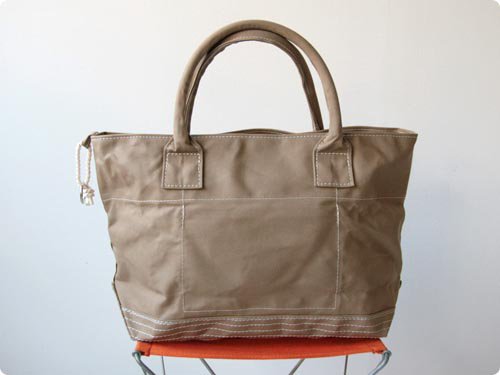 maillot going out girl's tote bag BEIGE