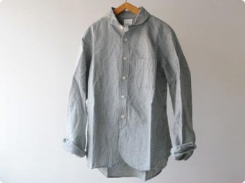 maillot Sunset round collor work shirts -basic color- GRAY