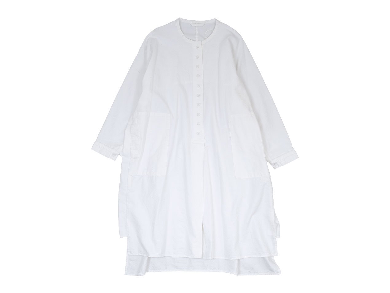 Atelier d'antan Vau （ヴォー） Cotton Shirts WHITE